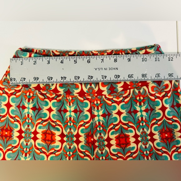 Lularoe Leggings Modern Hue Print ONE SIZE 2-10 NEW! - Picture 7 of 13